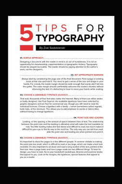 Mlan Ostojić - AD125 - Tipografija