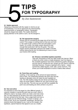 Aleksa Paunović - AD125 - Tipografija