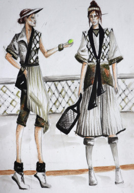 Dorotea Sušić - AD301 - Uvod u modnu ilustraciju 2