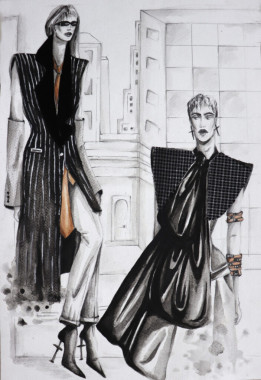 Dorotea Sušić - AD301 - Uvod u modnu ilustraciju 4