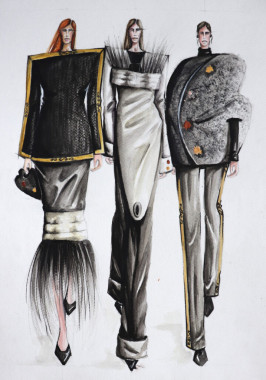 Dorotea Sušić - AD301 - Uvod u modnu ilustraciju 5