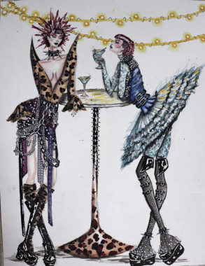 Elena Raosavljević - AD301 - Uvod u modnu ilustraciju 3