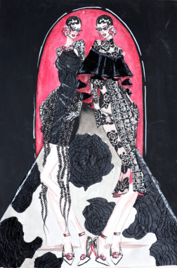 Elena Raosavljević - AD301 - Uvod u modnu ilustraciju 6