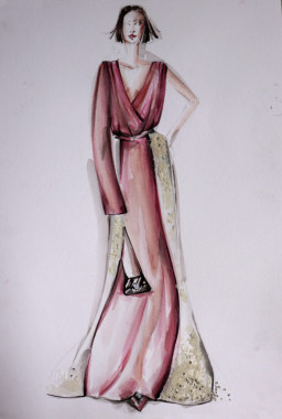 Emina Fetahović - AD301 - Uvod u modnu ilustraciju 2