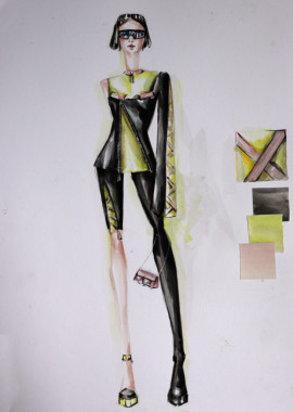 Emina Fetahović - AD301 - Uvod u modnu ilustraciju 5