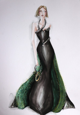 Emina Fetahović - AD301 - Uvod u modnu ilustraciju 7