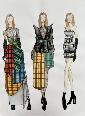 Jelena Banović - AD132 - Osnove savremenog odevanja 4