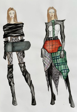 Jelena Banović - AD132 - Osnove savremenog odevanja 9