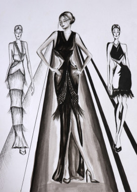 Jovana Gicelanović - AD301 - Uvod u modnu ilustraciju 3