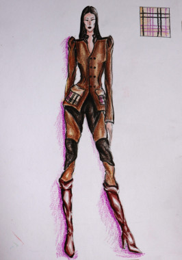 Jovana Gicelanović - AD301 - Uvod u modnu ilustraciju 5