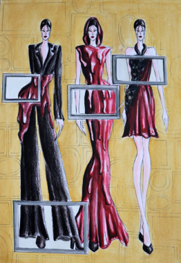 Jovana Gicelanović - AD301 - Uvod u modnu ilustraciju 6