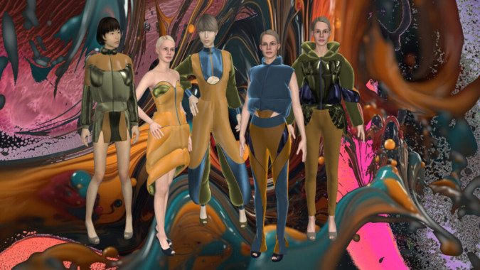 Lena Antić - AD371 - 3D modni dizajn