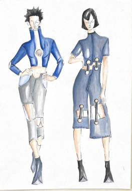 Nikolina Kevrešan - AD132 - Osnove savremenog odevanja 4