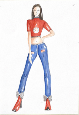 Nikolina Kevrešan - AD132 - Osnove savremenog odevanja 6