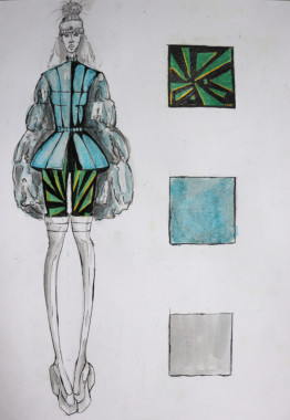 Stefan Đorđević - AD301 - Uvod u modnu ilustraciju 5