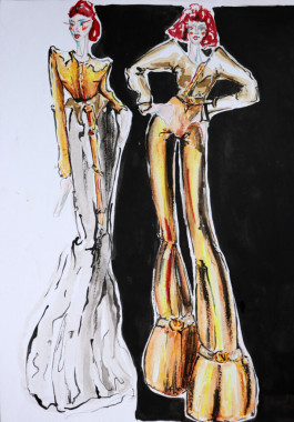 Stefan Đorđević - AD301 - Uvod u modnu ilustraciju