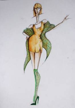 Tara Vujić - AD301 - Uvod u modnu ilustraciju 2