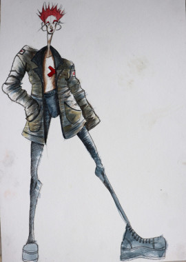 Tara Vujić - AD301 - Uvod u modnu ilustraciju 4