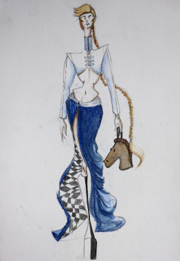 Tara Vujić - AD301 - Uvod u modnu ilustraciju