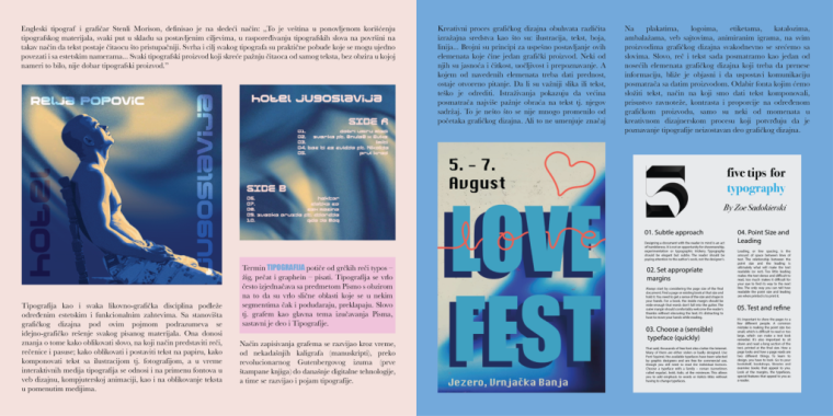Mina Petrović - AD125 - Tipografija 3