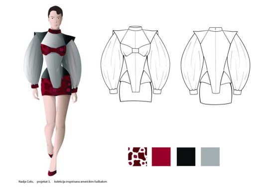 Nađa Čolić - AD301 - Uvod u modnu ilustraciju