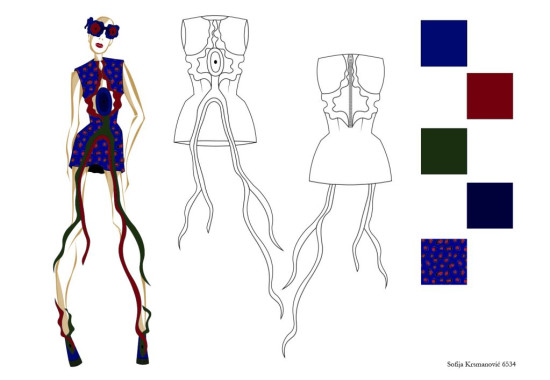 Sofija Krsmanović - AD301 - Uvod u modnu ilustraciju