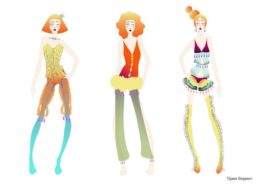 Tijana Stojanov - AD301 - Uvod u modnu ilustraciju